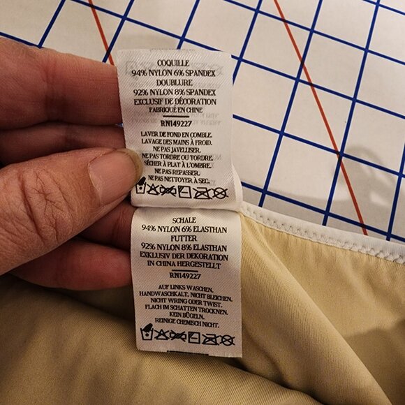 Shade Critters Textured Cut Out Daisy 1 Shoulder Swimsuit Blue Size 10, - Picture 10 of 13